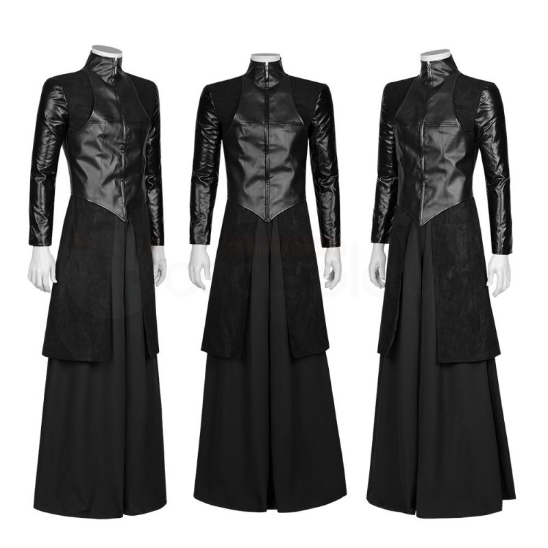 Neil Gaiman Cosplay Costume Black Outfit