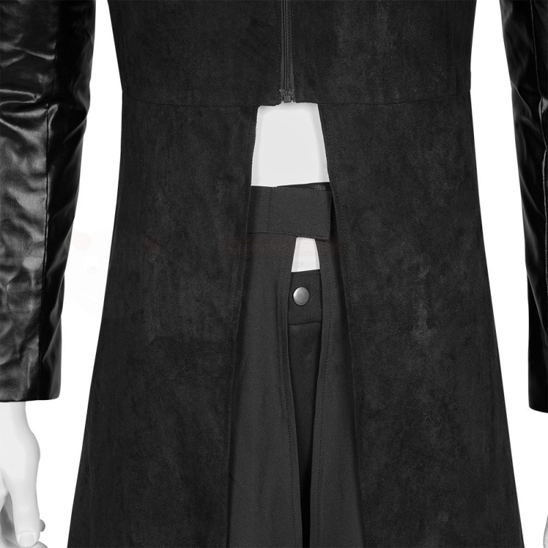 Neil Gaiman Cosplay Costume Black Outfit
