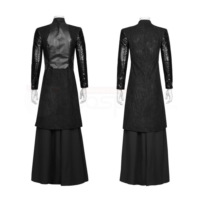 Neil Gaiman Cosplay Costume Black Outfit