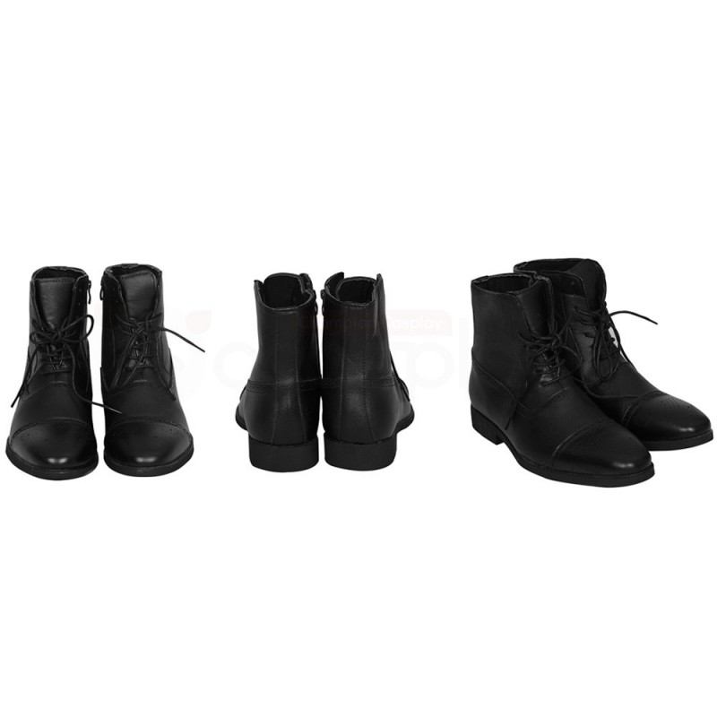 Neil Gaiman Cosplay Costume Black Outfit