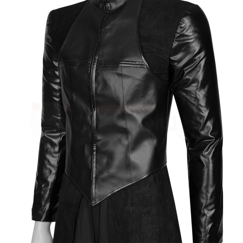 Neil Gaiman Cosplay Costume Black Outfit