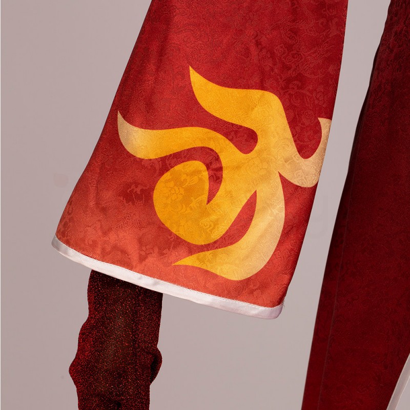 Fire Yakshas Costume Genshin Impact Cosplay Suit