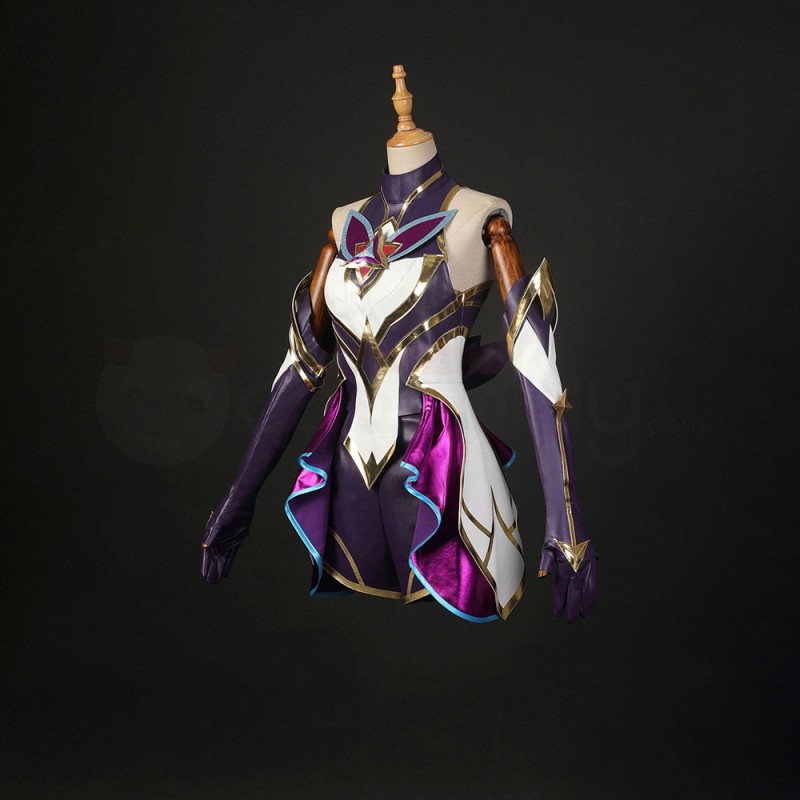 LOL Star Guardian Akali Cosplay Costume 2022 League Of Legends Cosplay Suit