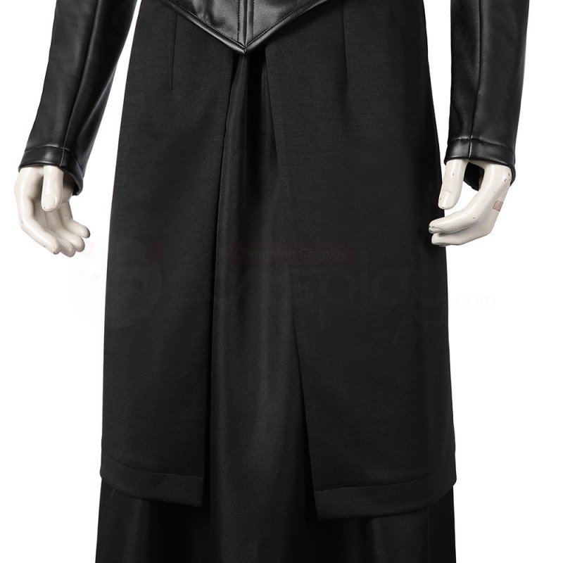 Movie Black Suit Halloween Cosplay Costume by Tom Sturridge