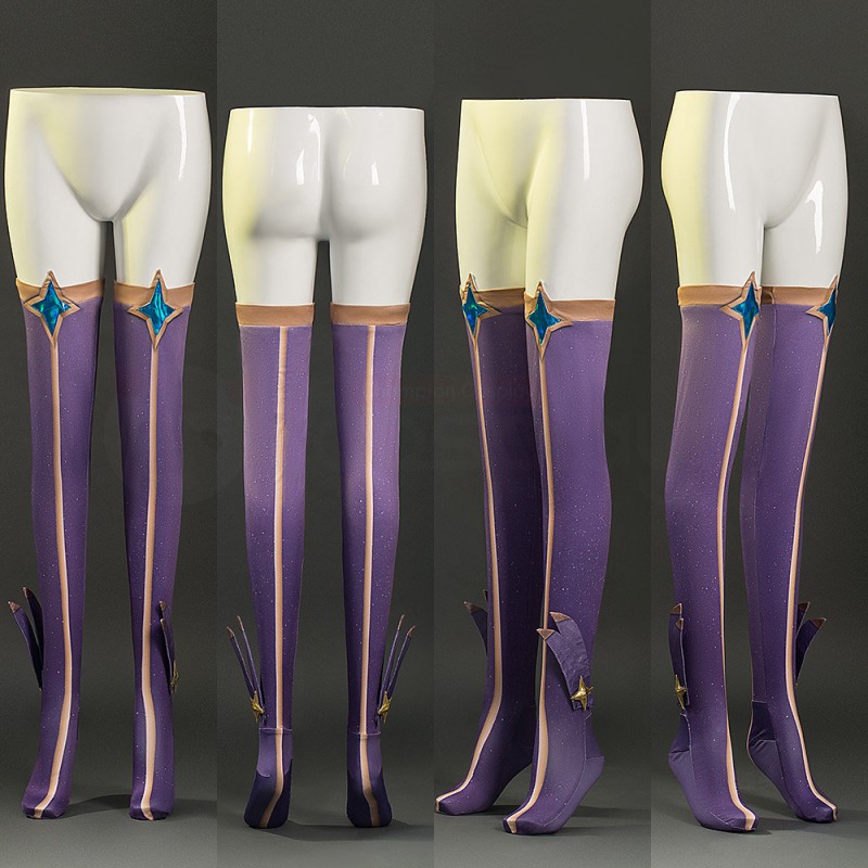 LOL Prestige Star Guardian Syndra Cosplay Costume League Of Legends Dress Suit