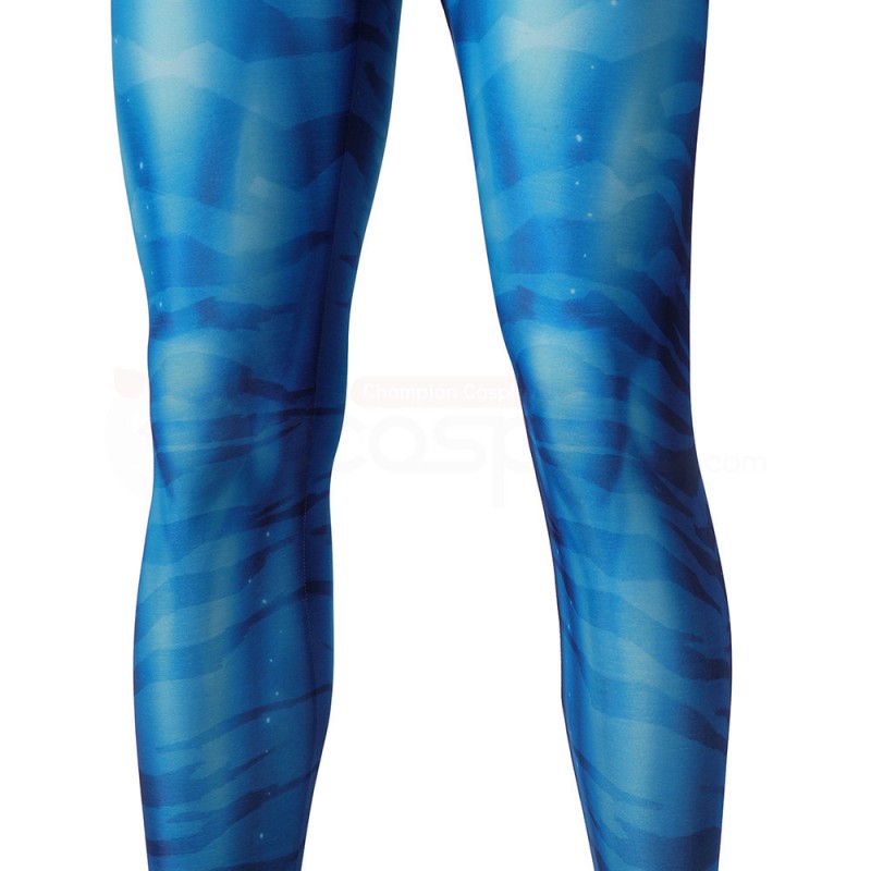 Avatar 2 The Way of Water Jake Sully Cosplay Costume Halloween Jumpsuit