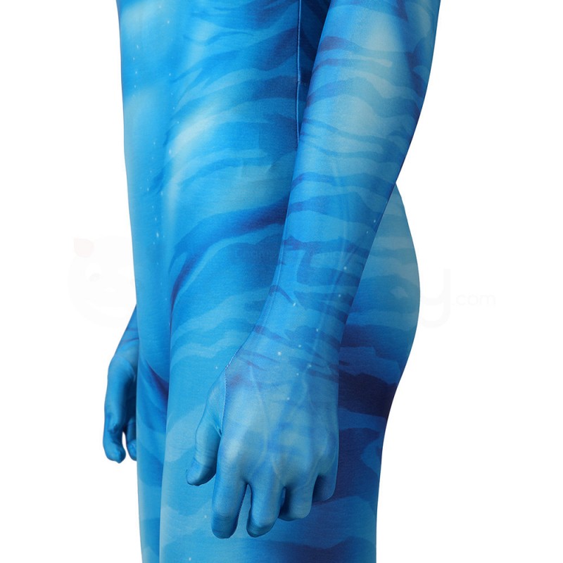 Avatar 2 The Way of Water Jake Sully Cosplay Costume Halloween Jumpsuit