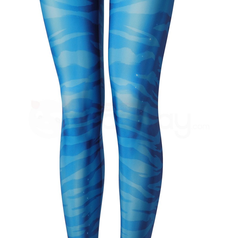 Avatar 2 The Way of Water Neytiri Cosplay Costume Halloween Jumpsuit