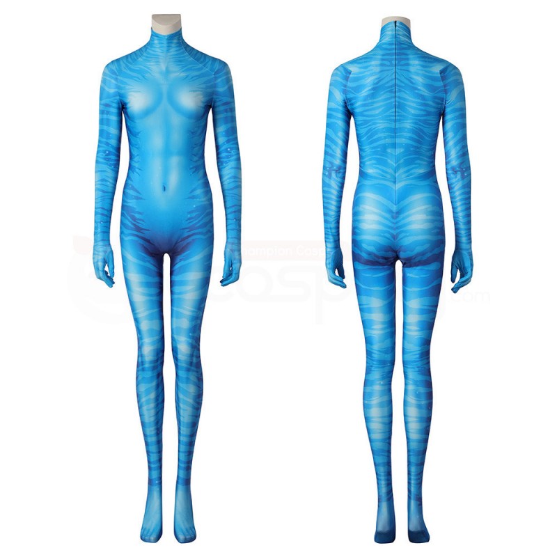 Avatar 2 The Way of Water Neytiri Cosplay Costume Halloween Jumpsuit