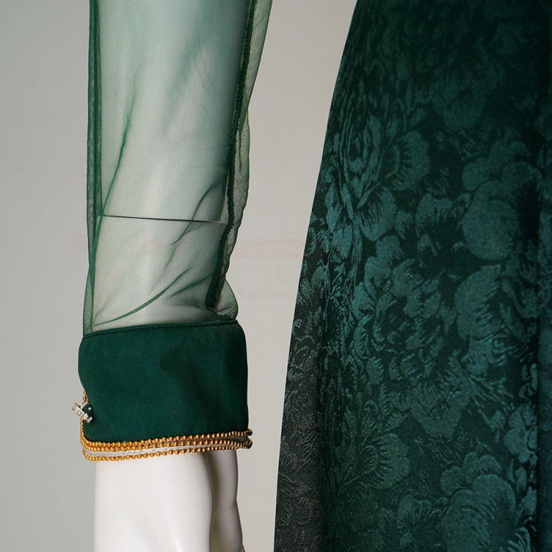 Alicent Hightower Green Dress Cosplay Costume
