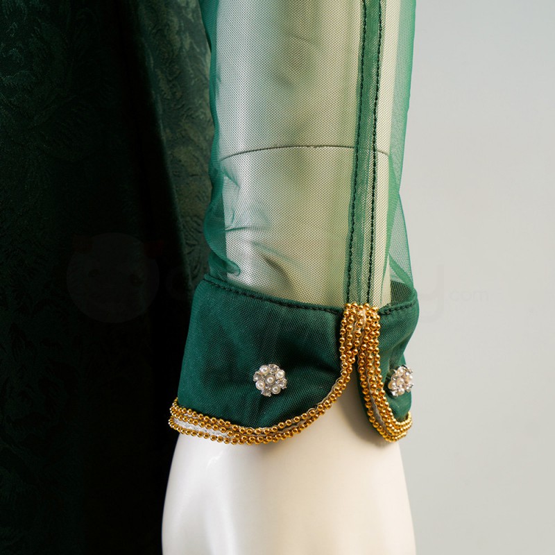 Alicent Hightower Green Dress Cosplay Costume