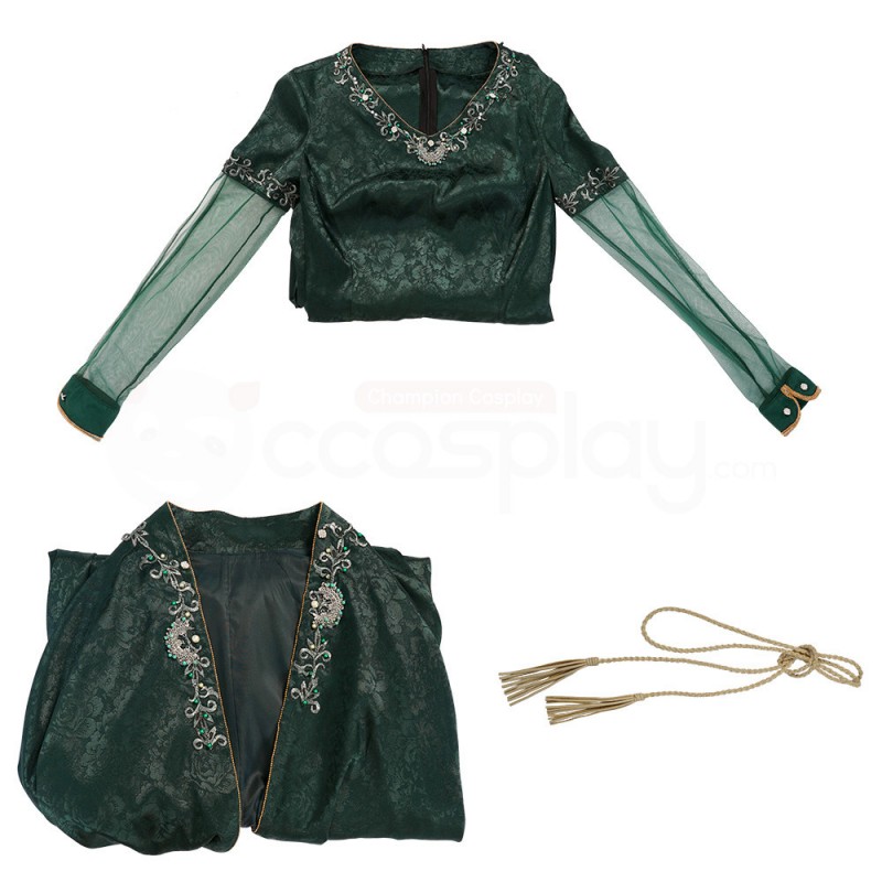 Alicent Hightower Green Dress Cosplay Costume