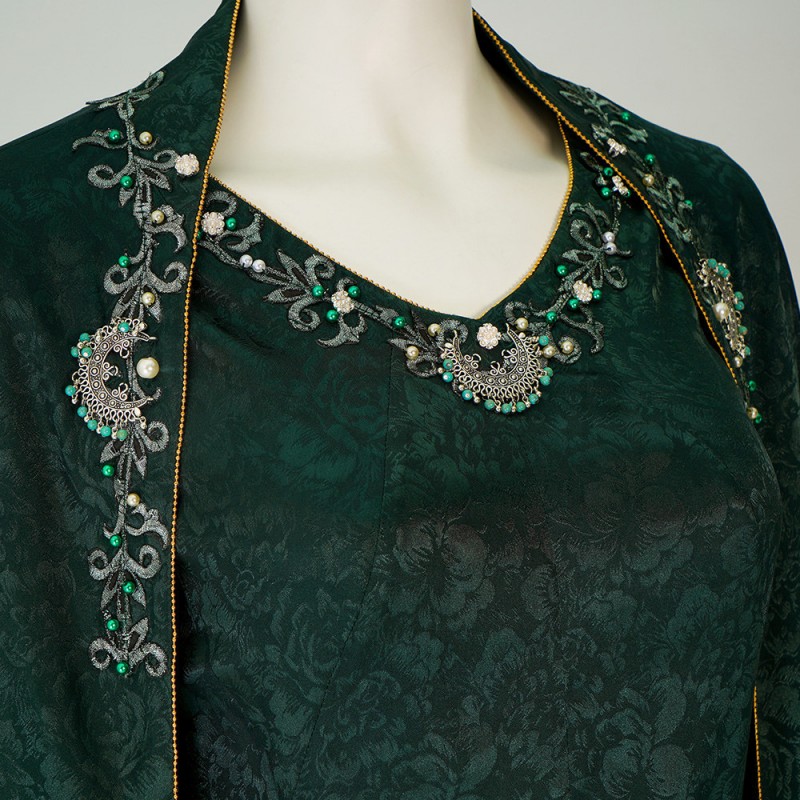 Alicent Hightower Green Dress Cosplay Costume
