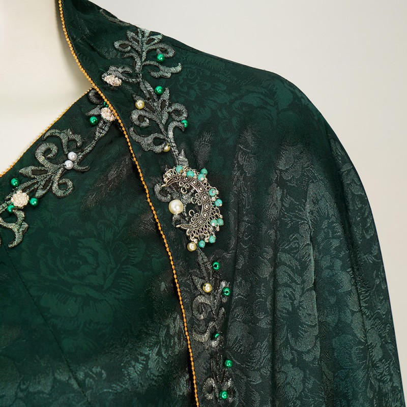 Alicent Hightower Green Dress Cosplay Costume