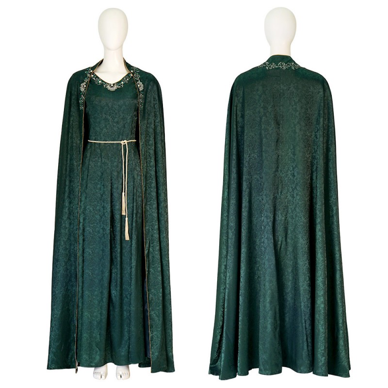 Alicent Hightower Green Dress Cosplay Costume