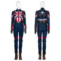 Doctor Strange in the Multiverse of Madness Peggy Carter Costume Captain Carter Cosplay Suit