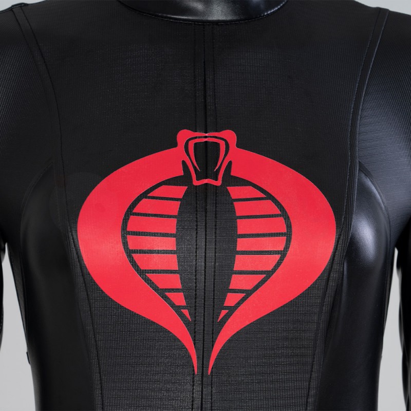 G I Joe Cosplay Costume G I Joe The Rise of Cobra Baroness Black Suit