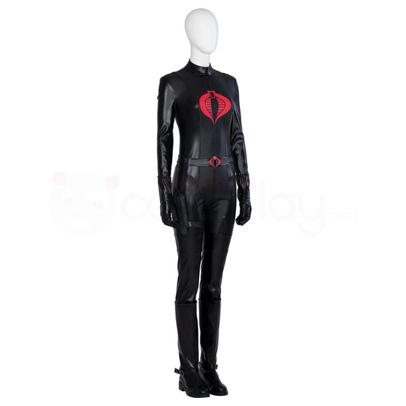 G I Joe Cosplay Costume G I Joe The Rise of Cobra Baroness Black Suit