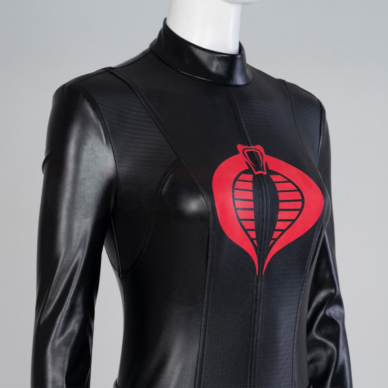 G I Joe Cosplay Costume G I Joe The Rise of Cobra Baroness Black Suit