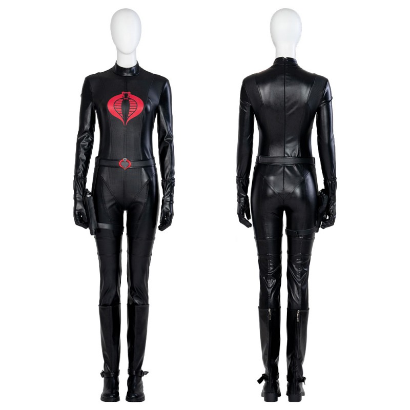G I Joe Cosplay Costume G I Joe The Rise of Cobra Baroness Black Suit