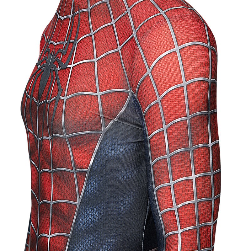 Spiderman Tobey Maguire Jumpsuit Spider-Man Peter Parker Cosplay Costume