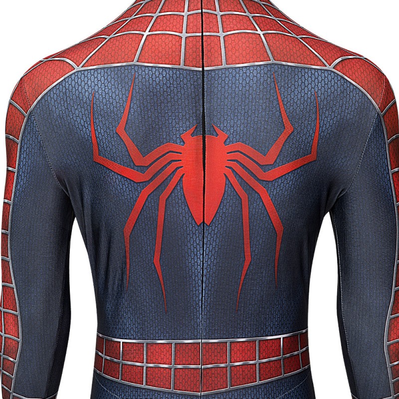 Spiderman Tobey Maguire Jumpsuit Spider-Man Peter Parker Cosplay Costume
