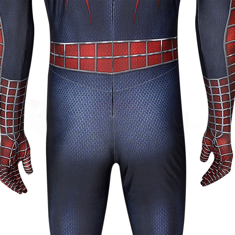 Spiderman Tobey Maguire Jumpsuit Spider-Man Peter Parker Cosplay Costume