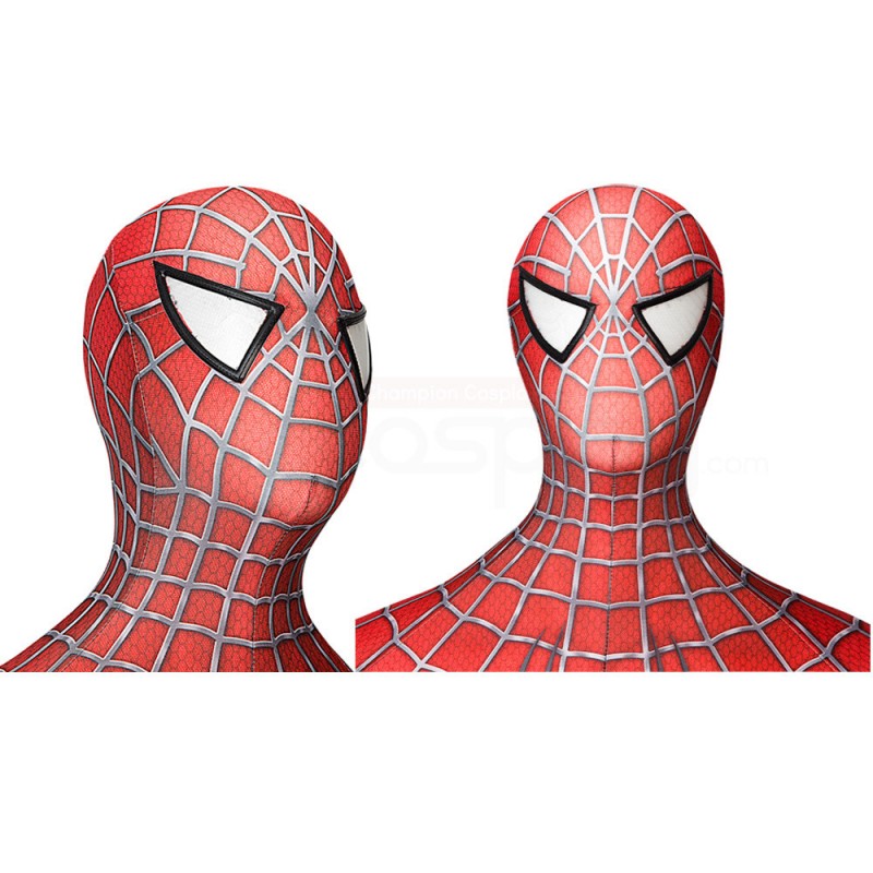 Spiderman Tobey Maguire Jumpsuit Spider-Man Peter Parker Cosplay Costume