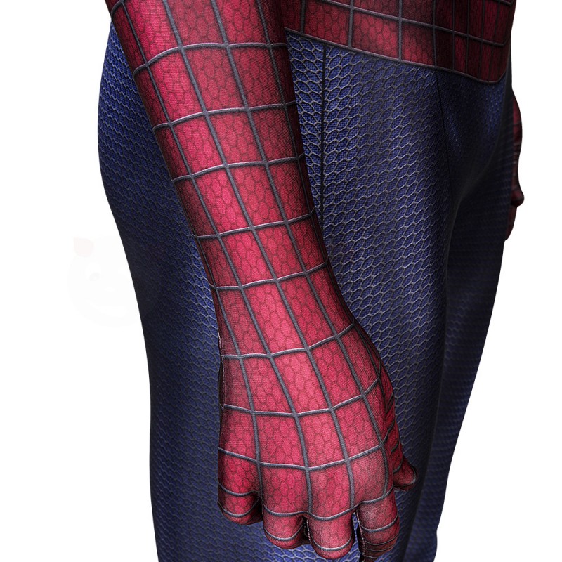 The Amazing Spider-Man 2 Andrew Garfield Cosplay Costume Peter Parker Jumpsuit