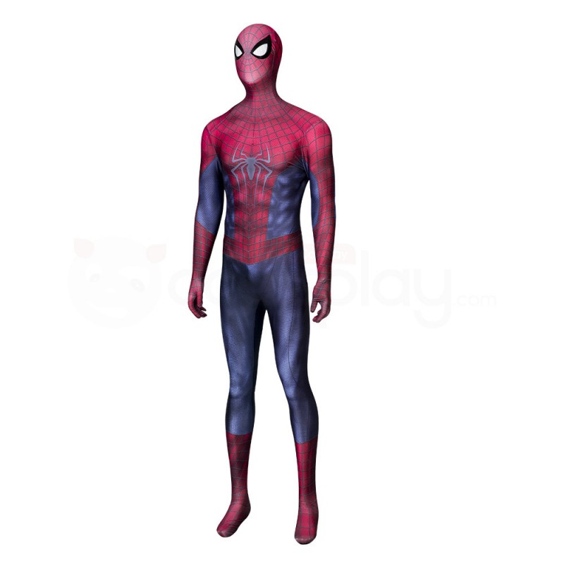 The Amazing Spider-Man 2 Andrew Garfield Cosplay Costume Peter Parker Jumpsuit