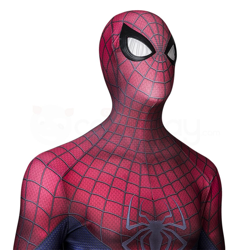 The Amazing Spider-Man 2 Andrew Garfield Cosplay Costume Peter Parker Jumpsuit