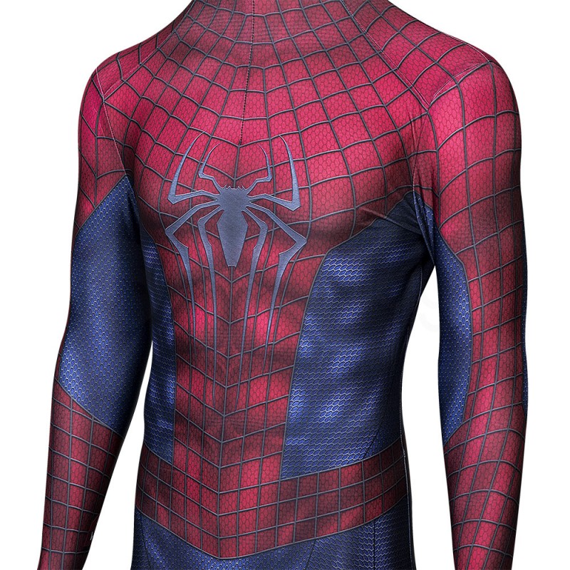 The Amazing Spider-Man 2 Andrew Garfield Cosplay Costume Peter Parker Jumpsuit