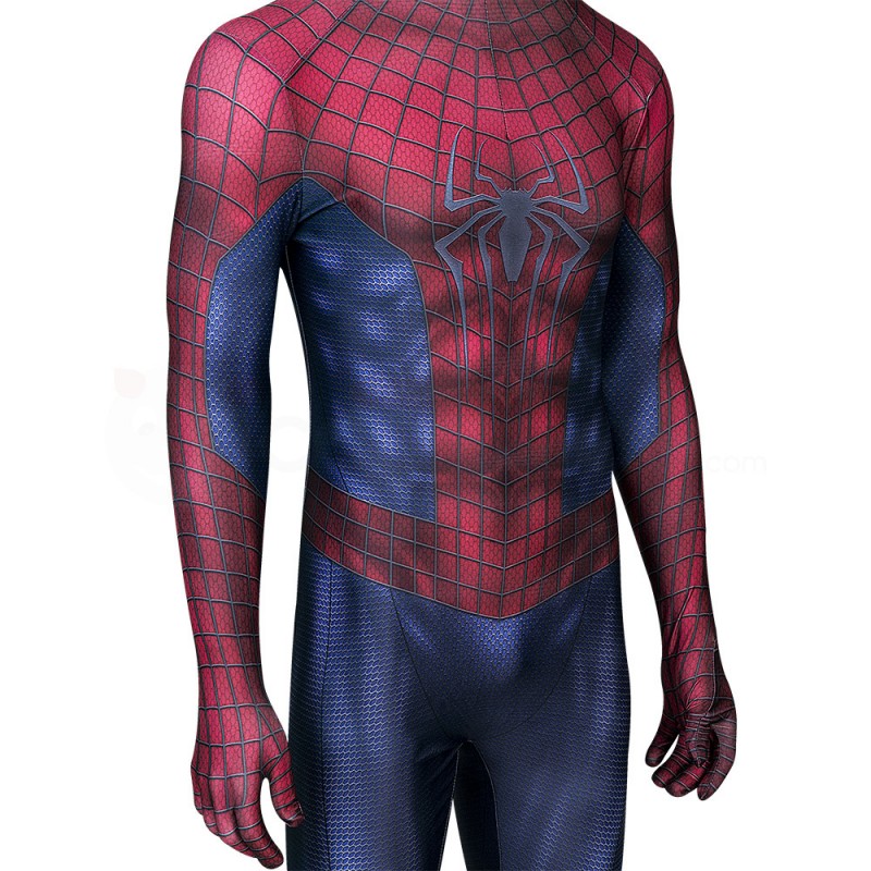 The Amazing Spider-Man 2 Andrew Garfield Cosplay Costume Peter Parker Jumpsuit
