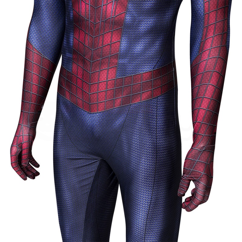 The Amazing Spider-Man 2 Andrew Garfield Cosplay Costume Peter Parker Jumpsuit