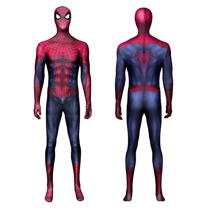 The Amazing Spider-Man 2 Andrew Garfield Cosplay Costume Peter Parker Jumpsuit