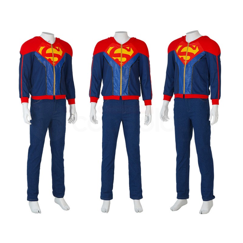 Boy Kent Cosplay Costumes 2022 New Halloween Clark Suit