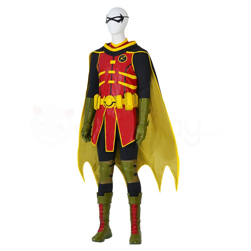 Battle Sons Wayne Cosplay Costume Robin Halloween Richard Suit