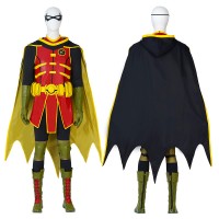 Battle Sons Wayne Cosplay Costume Robin Halloween Richard Suit