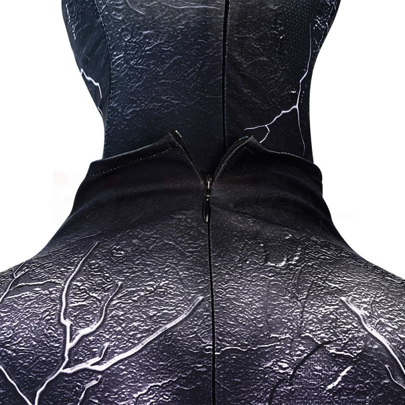 Venom Symbiote Cosplay Costume The Amazing Spiderman Black Suit