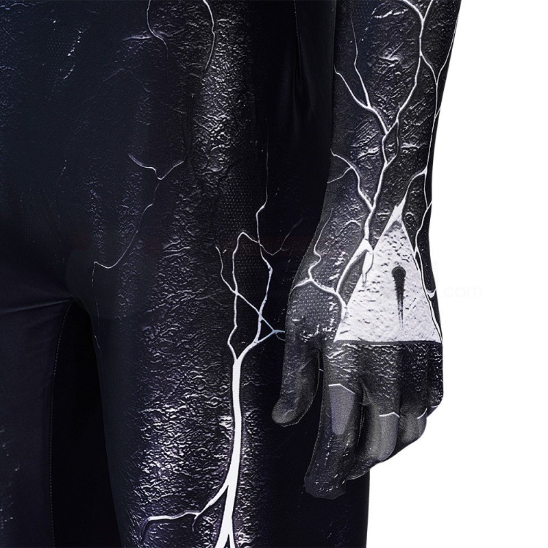 Venom Symbiote Cosplay Costume The Amazing Spiderman Black Suit