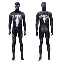 Venom Symbiote Cosplay Costume The Amazing Spiderman Black Suit