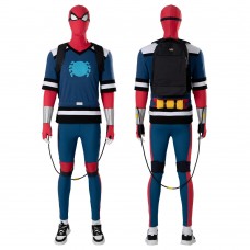 Spider-Man Freshman Year Cosplay Costume Spiderman Peter Parker Jumpsuit