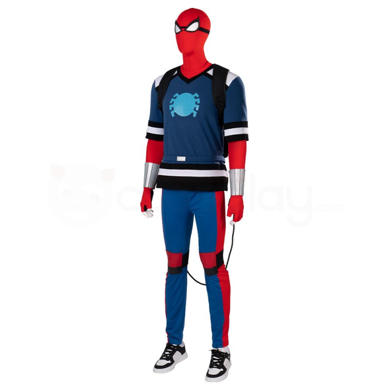 Spider-Man Freshman Year Cosplay Costume Spiderman Peter Parker Hoodie
