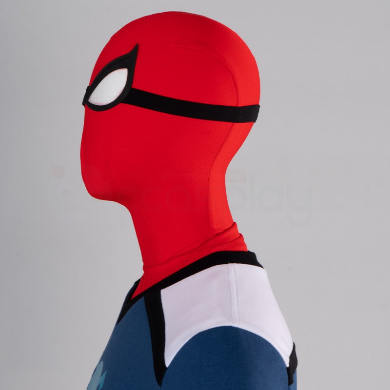 Spider-Man Freshman Year Cosplay Costume Spiderman Peter Parker Hoodie