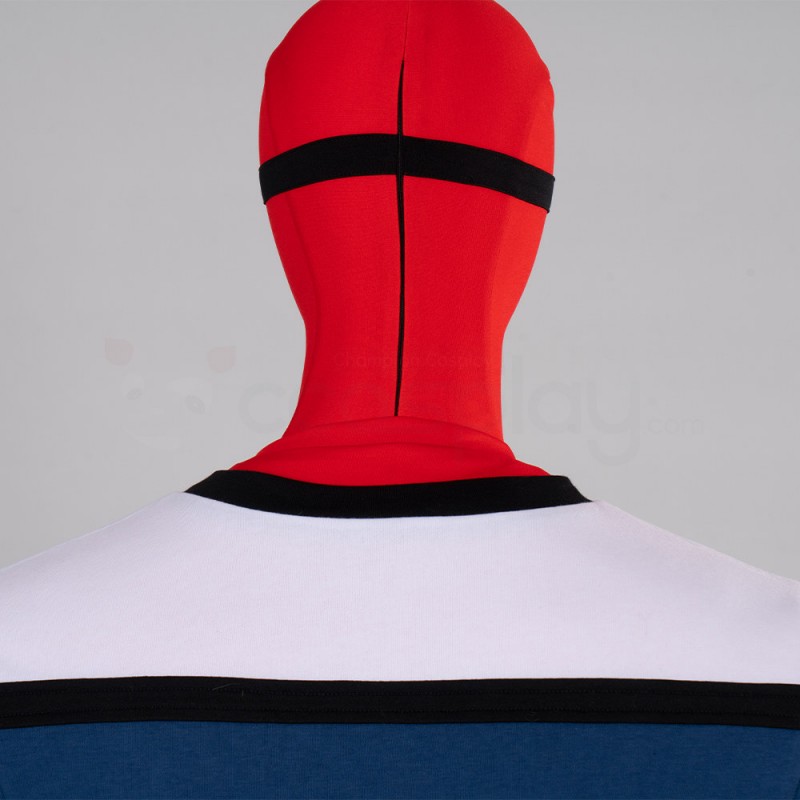 Spider-Man Freshman Year Cosplay Costume Spiderman Peter Parker Hoodie