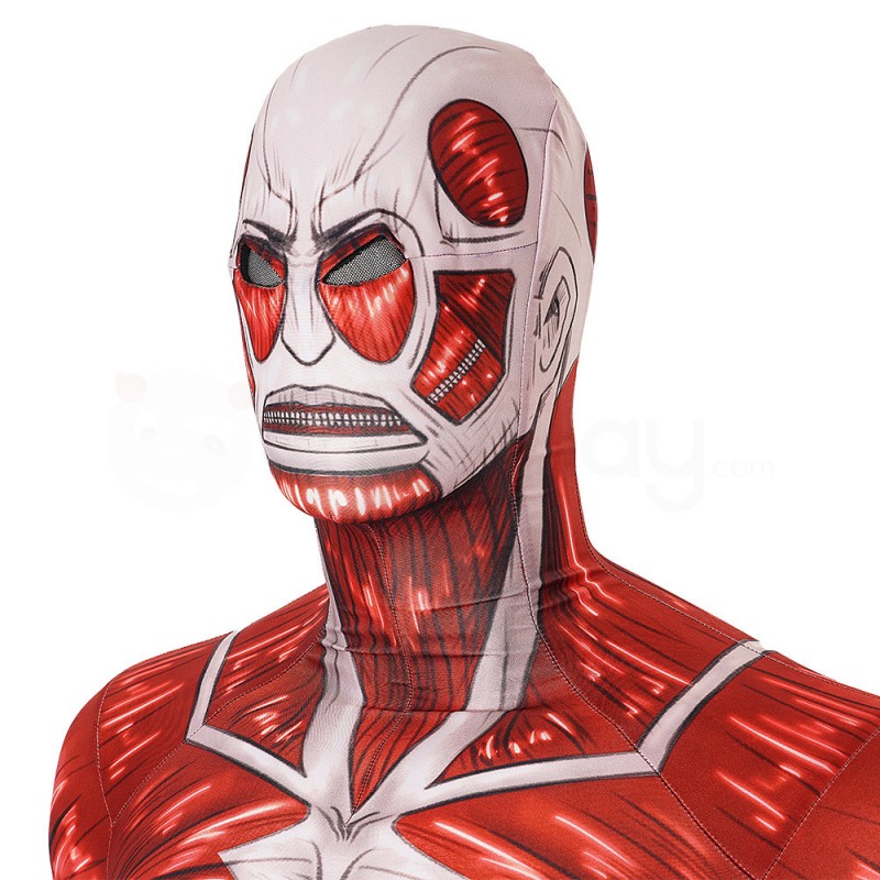 Red Lycra Jumpsuit Anime Cosplay Costume