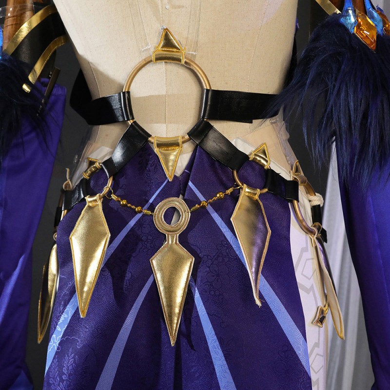 Genshin Impact Hidden Mirror Lady Costume Mirror Maiden Cosplay Suit