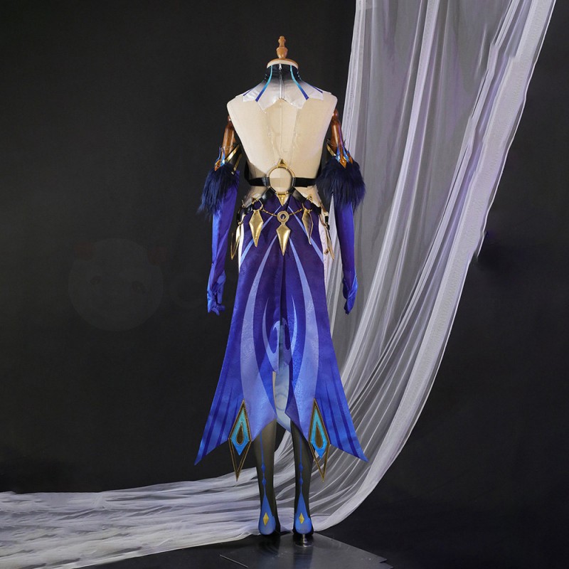 Genshin Impact Hidden Mirror Lady Costume Mirror Maiden Cosplay Suit