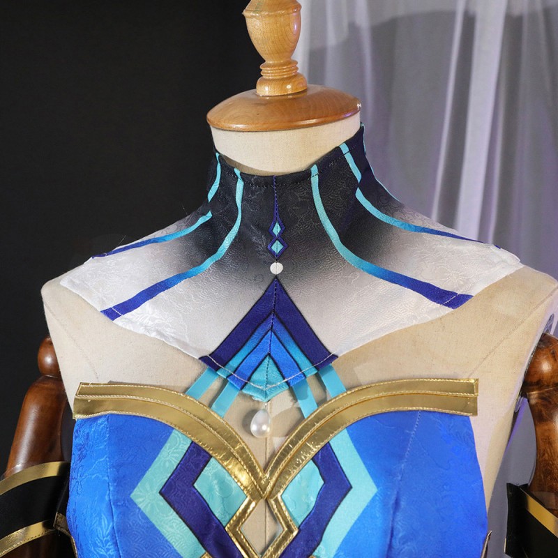 Genshin Impact Hidden Mirror Lady Costume Mirror Maiden Cosplay Suit