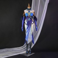 Genshin Impact Hidden Mirror Lady Costume Mirror Maiden Cosplay Suit